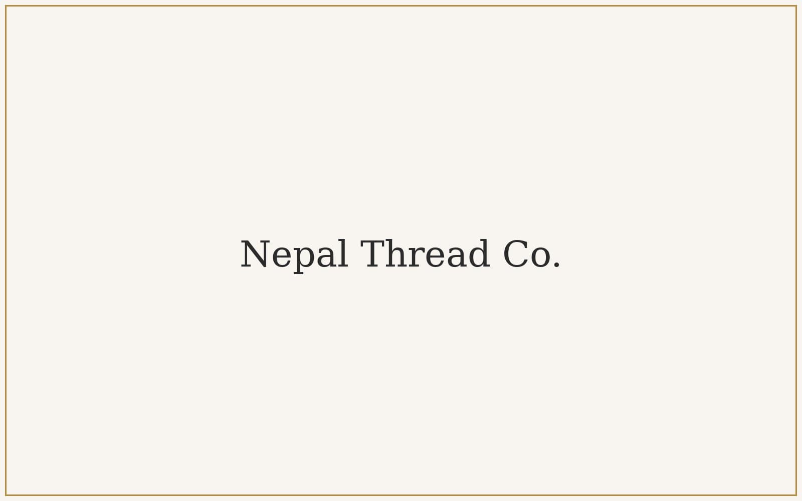 Nepali artisan weaving a pashmina shawl