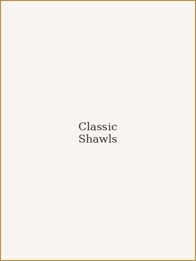 Folded classic pashmina shawls in neutral tones